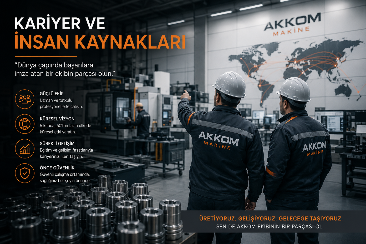 akkom makine career