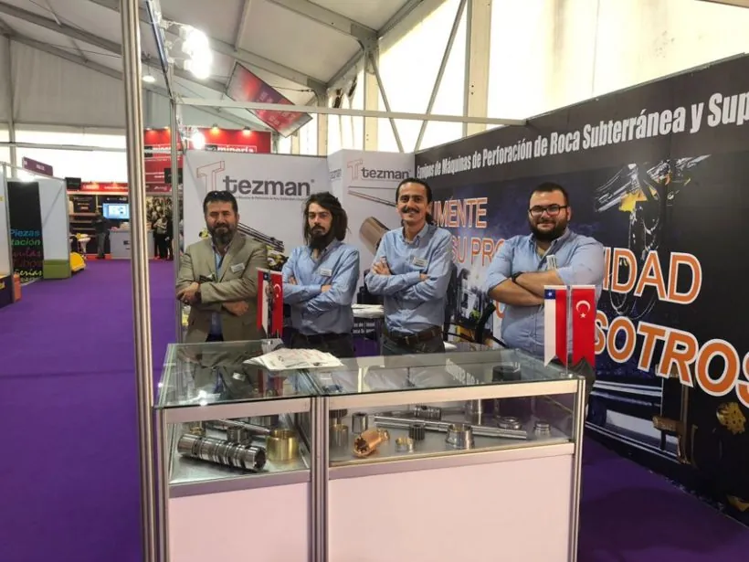 Expomin stand