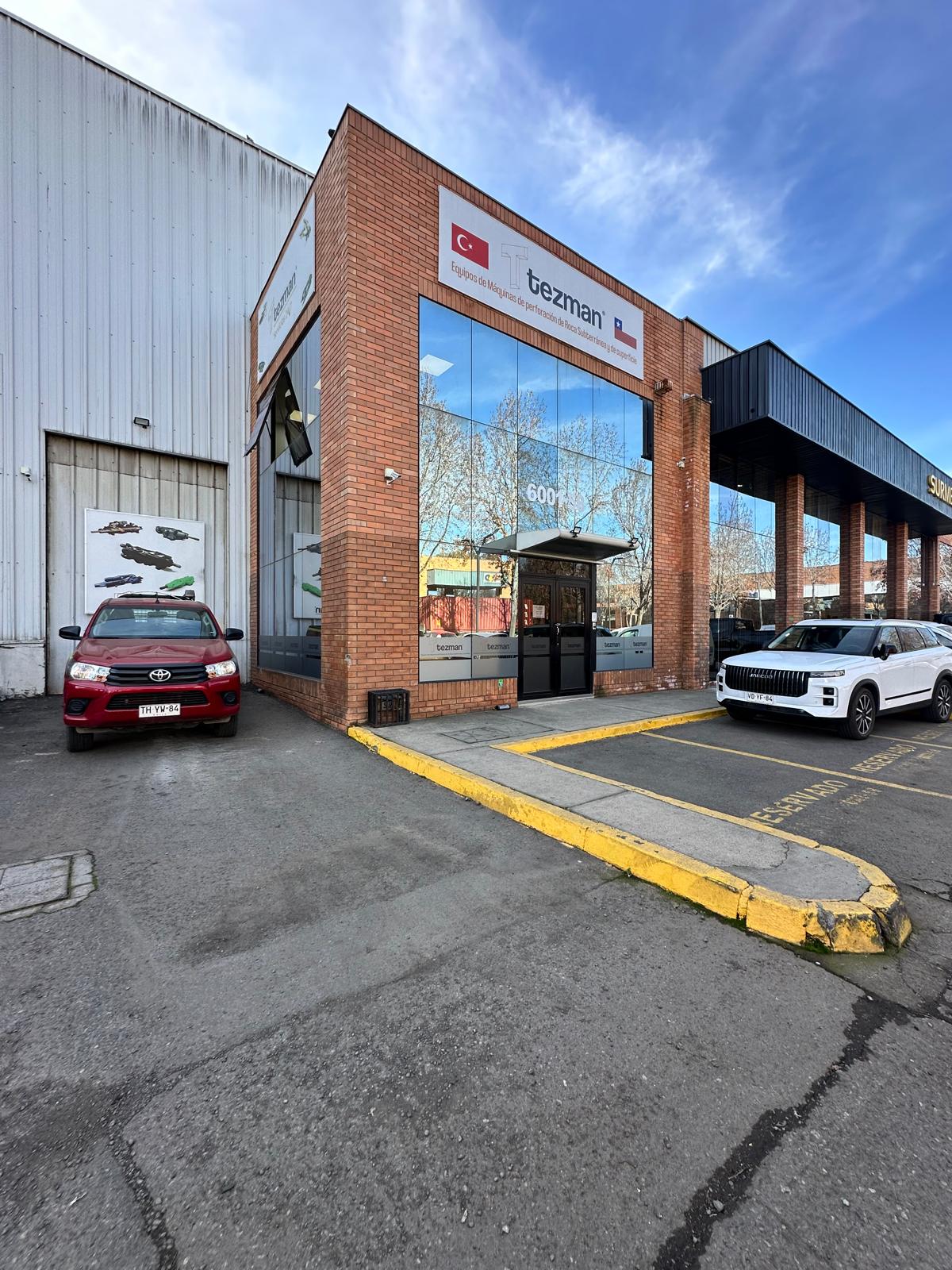 Tezman Chile SpA ofis ve teknik servis dış görünüm - Santiago