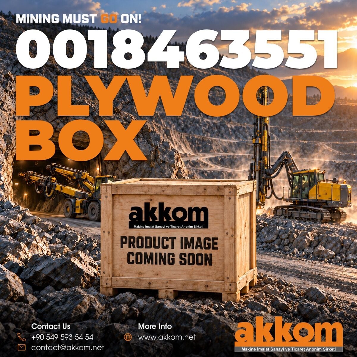 0018463551 - PLYWOOD BOX